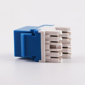 Componentes de conexión estandarizados para cableado de red, adaptado a Gigabit Ethernet CAT6 UTP Keystone Jack