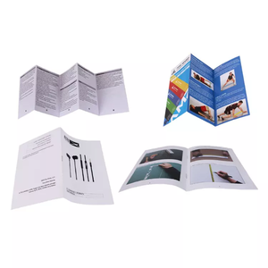 廉价定制散装印刷纸传单目录小册子说明书印刷手册 - Product Image 1
