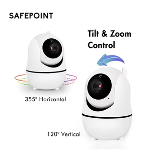 İnsan takip XM iki yönlü ses 1080P kablosuz WiFi güvenlik kamerası ICSEE 2MP iki yönlü ses WiFi CCTV IP PTZ gözetim kamera - Product Image 4