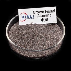 Nhà sản xuất giá thấp Nâu hợp nhất alumina Corundum Grit phun cát phương tiện truyền thông - Product Image 3
