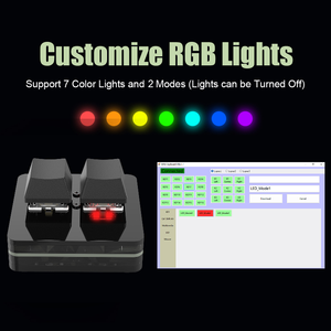 Teclado Usb-c personalizado pegar 2 teclas con luz Led mecánico intercambio en caliente programable Macro Mini Teclados - Product Image 6