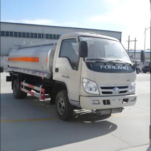 FOTON 98hp 4*2 <span class=keywords><strong>Euro</strong></span> 2 Tanker kamyon 3360mm dingil mesafesi 6L yakıt deposu