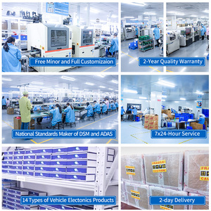 CareDrive AHD 1080P 2D/3D全景行车记录仪，带倒车摄像头3D环视鸟瞰系统，适用于校车 - Product Image 6