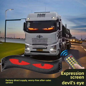 RGB Programmier barer wasserdichter IP67-LED-Bildschirm für LKW/Bus-Außenwerbung Benutzer definierte Animation OEM/ODM-Auto licht zubehör - Product Image 2