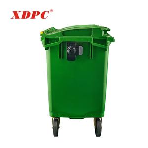 660 litre çöp toz atık konteyner kutusu 660l plastik çöp kutusu - Product Image 6