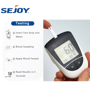Sejoy no kodlama glucometro glikoz takipçisi sistemi kan şekeri test cihazları - Product Image 6