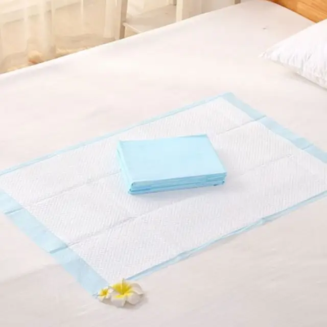 Almofadas de cama de alta absorção, almofadas de cama medicinais descartáveis