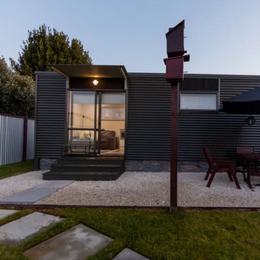 Maison de rangement en bois prédécoupée à deux étages, maison en bois