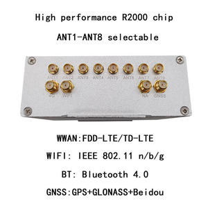 เครื่องอ่าน4G/Wifi/GPS RS232 RJ45อินเทอร์เฟซ Impinj R2000เสาอากาศ8พอร์ต UHF RFID Android Reader - Product Image 5