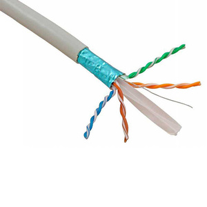 Per interni ed esterni Cat6 23 AWG UTP FTP cavo LAN cavi esterni in fibra Ethernet per uso di rete - Product Image 1