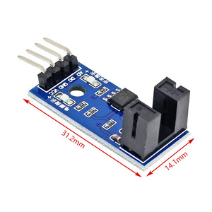 Drehzahl mess sensor zähler Motor test modul Schlitz typ Optisches Kupplungs drehzahl sensor modul für Arduino