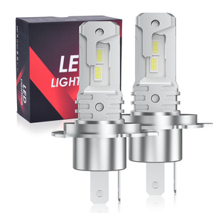 カスタマイズされたled h4 40ワット4000lmスーパーブライトledヘッドライトh7 led canbus ledライト自動車用オートバイ用 - Product Image 1