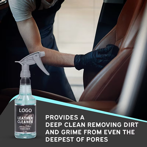 Özel etiket leke çıkarıcı araba koltuğu temizleyici deri kremi korumak deri kanepe araba iç temizleyici - Product Image 3