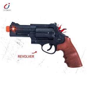 Chengji Battery Operated <strong>Gun</strong> <strong>Bo</strong> Electronic Revolver High Quality Light Sound Plastic <strong>Toy</strong> Pistol - Product Image 2
