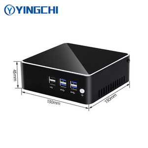 YINGCHI Mini PC i5 5500U i5 5200U i3 5005U 1080P低電力MSATAストレージWin10/11HDVGAディスプレイマイクロデスクトップコンピューター