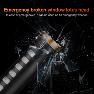 Có thể sạc lại 2000mAh COB nhẹ Lũ lụt Tác động kháng đối với an ninh nhà đêm câu cá Bóng Chày BAT đèn pin - Product Image 6