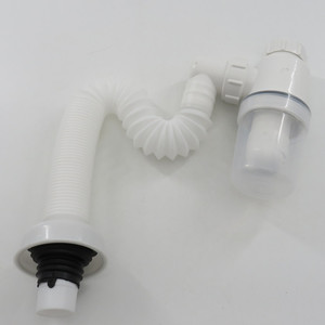 Universal Sink Drain Pipe, S-Tube Down Waste Pipe für Bad Basin Drainer Toilette mit 30mm Einlass durchmesser - Product Image 2