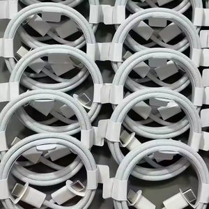 60w max 1m ניילון קלוע טעינה מהירה כבל USB סוג פופולרי c כדי להקליד c למחשב מצלמה עם תיבת לבן - Product Image 3