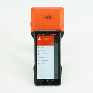 Goodcom Android 14 Dispositivo POS de mano Pantalla táctil de 6,5 "con impresora térmica de 80mm para gestión de restaurantes - Product Image 2
