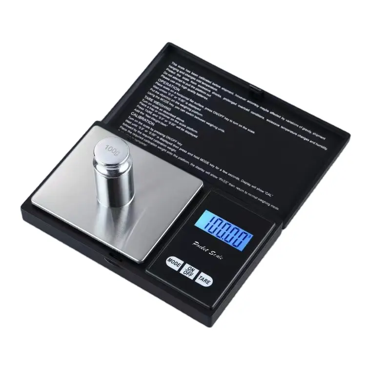 Minibáscula de bolsillo Digital LCD, balanza electrónica de bolsillo, gran oferta