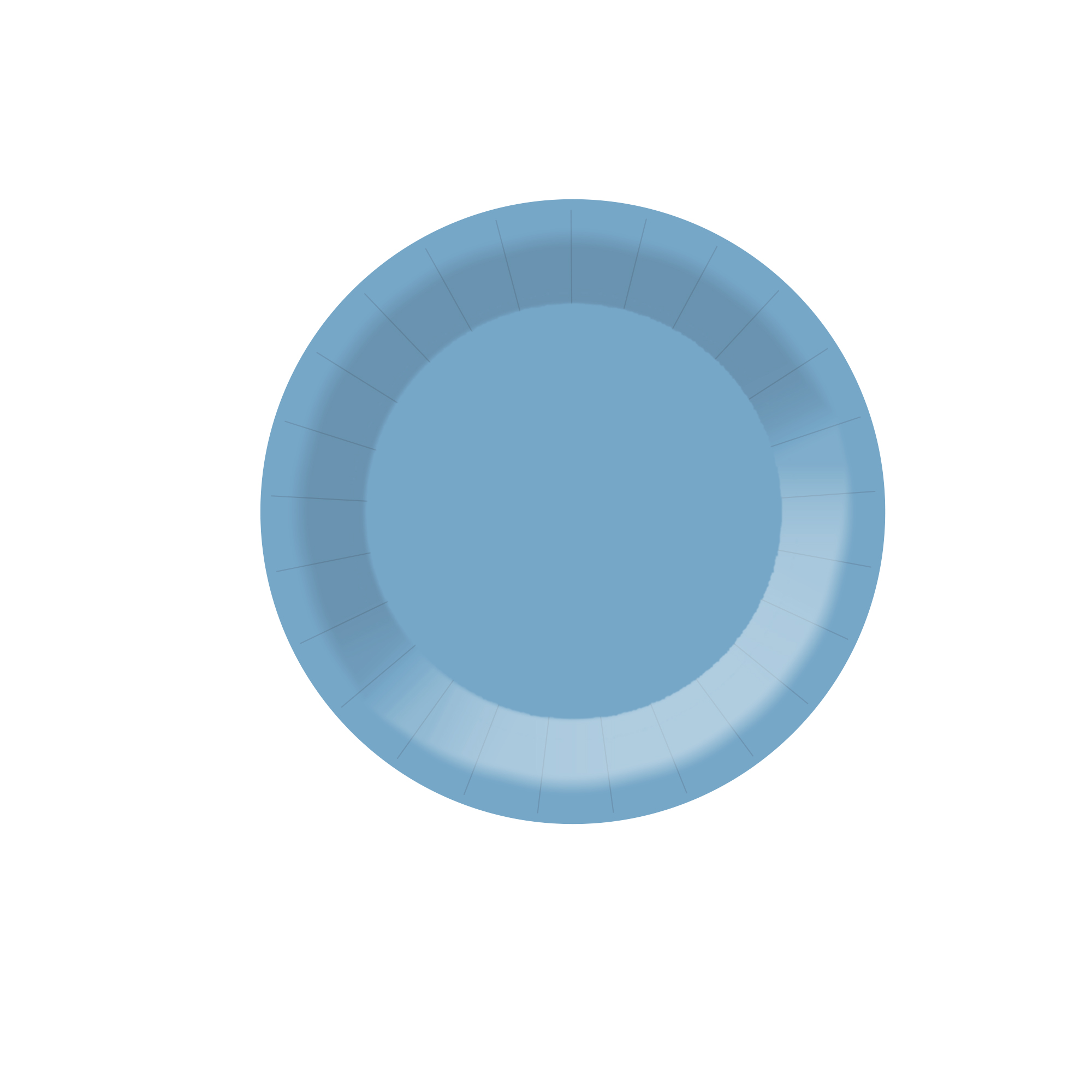 Plato de papel de 9 pulgadas * 8 piezas