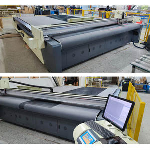 เครื่องตัด3030แบบสั่นอัตโนมัติโต๊ะตัดผ้าบังแสงแบบหมุนปรับแต่งได้ทำจาก <span class=keywords><strong>CNC</strong></span> - Product Image 2