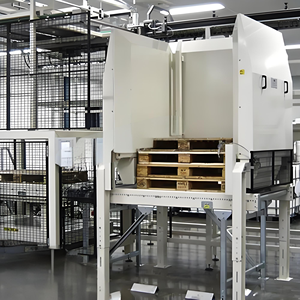 El eficiente sistema logístico X-YES optimiza la utilización del espacio con equipos automáticos de manipulación de palés y cint - Product Image 3