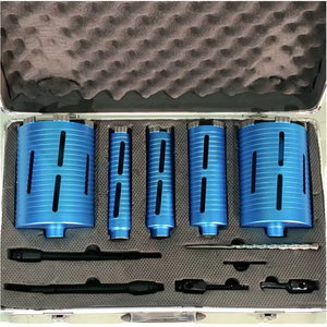 Versátil Turbo Segmentado <span class=keywords><strong>Diamond</strong></span> <span class=keywords><strong>Core</strong></span> Drill <span class=keywords><strong>Bit</strong></span> para <span class=keywords><strong>Wet</strong></span> Cutting Concrete, Tijolos, Rochas-Alto Desempenho