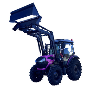 Good Price High Quality Big <strong>Tyre</strong> AC Cabin Powerful Farming Wheel Tractor Sale 80hp 90hp 100hp 120hp with Reverse Camera
