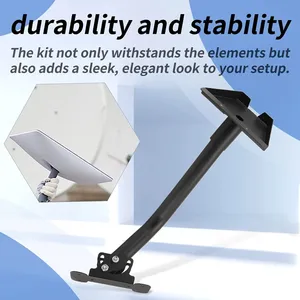 Wall <strong>Mounted</strong> Bracket Kit for Starlink V3 Waterproof Satellite Receiver Bracket <strong>Mounting</strong> for Improved Signal Use on Desk