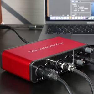 2024 TOP SALE Usb Audio Sound Card Adapter with <strong>Line</strong> in Pro Tools Recording Audio Interface - Product Image 2