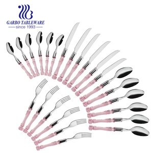 Stainless Steel Cutlery Black Color Handle <strong>Simple</strong> <strong>Style</strong> <strong>Flatware</strong> Home Daily Silver Table Spoon Dinner Fork Christmas Cutlery - Product Image 6
