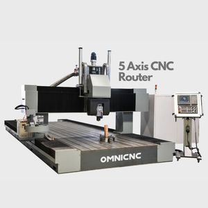 购买用于复杂木雕的5轴数控路由器 - Product Image 1