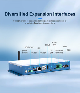 Fanless Linux Computer industriale Rk3568 Android 14 incorporato Computer Desktop Wifi piccola scatola Gpu Mini Itx industriale custodia per Pc