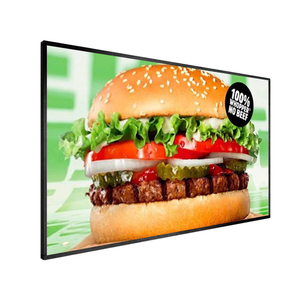 KINGONE 49 55 65 pollici Smart Android Network Cms Ultra Thin Touch Screen Ad Player Monitor 4K Display Lcd per montaggio a parete - Product Image 1