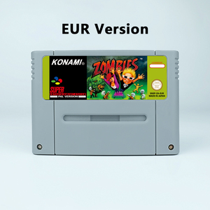 Zombies Ate My Neighbors SNES Game Cartridge + Box - EUR PAL for <strong>Super</strong> Nintend SFC - Product Image 4