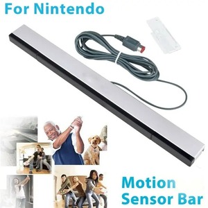 Wired Infrared Sensor Bar for Wiis Wired Receivers IR Signal Ray <strong>USB</strong> Plug Replacement for Nintend Remote