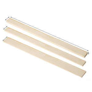 Bview sanat kil kurulu kılavuzu çam ahşap şerit ahşap kural kalın kil aracı haddeleme kesme aracı katı ahşap kılavuzu - Product Image 6