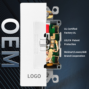 Versione USA UL Listed Socket autotest indicatore Led 125V 20 Amp GFCI presa di Interrupt circuito di guasto a terra prese GFCI - Product Image 1