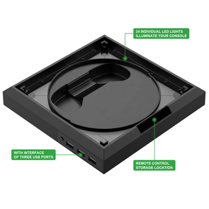 ใช้งานร่วมกับสําหรับ XBOX X/S Series คอนโทรลเลอร์คอนโซลบรรยากาศ LED RGB ส่องสว่างขาตั้งฐานแสดงผล - Product Image 2