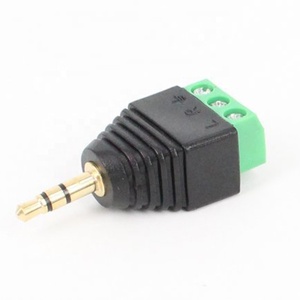 Cantell <strong>3</strong>.<strong>5</strong> <strong>mm</strong> <strong>Jack</strong> Adapter <strong>Jack</strong> to <strong>3</strong> Pin Audio Cable Terminal Block <strong>3</strong>.<strong>5</strong> <strong>mm</strong> <strong>Jack</strong> <strong>3</strong>-Pin - Screw <strong>Mounting</strong>