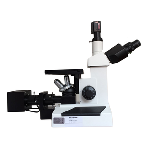 Microscopio metalúrgico de alta calidad 4XC-TV Microscopio metalográfico con cámara y software de análisis - Product Image 6