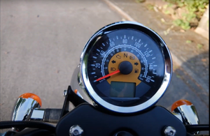 Đồng hồ tốc độ xe máy kỹ thuật số Đồng hồ đo số vòng động cơ xe đạp Đồng hồ bảng tốc độ cho Bajaj Avenger 150 Mash 250 - Product Image 6