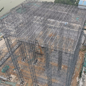 The Tallest Steel <strong>Structure</strong> Cold Storage in Asia Galvanized Steel Roof Space Frame <strong>Structure</strong> - Product Image 3