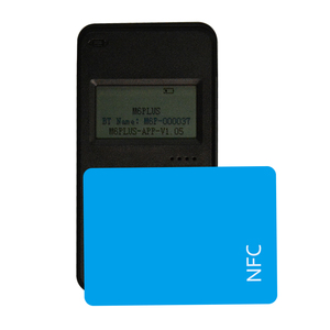 Портативный беспроводной MPOS двойной трек магнитная полоса NFC чип кардридер M6 PLUS - Product Image 5