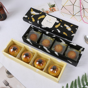 装饰储物牛皮纸甜纸杯蛋糕包装带窗蛋糕盒 - Product Image 2
