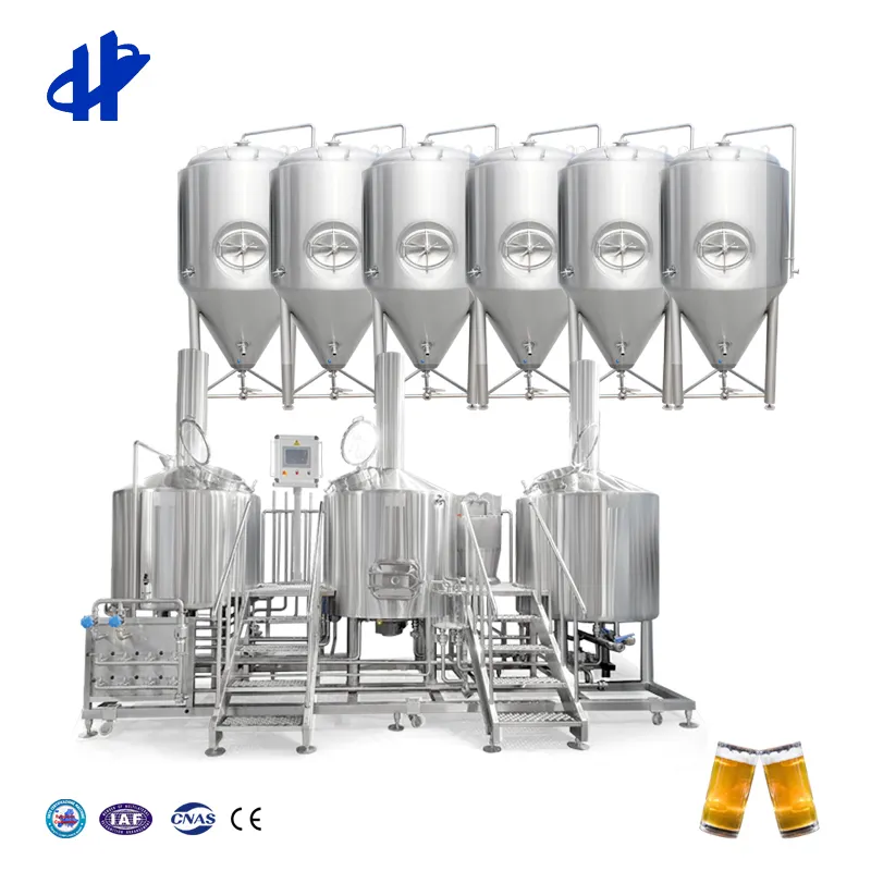 Cerveja industrial 500l 1000l 2000l, equipamentos de fabricação de cerveja, 500 litros, 1000 litros, 2000 litros, maquinaria de cervejaria