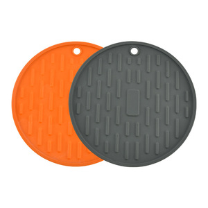 Modern Silicone isolamento térmico Mats Fábrica Atacado Textura Criativa Doméstico Pot Kitchen Mats Placemats Table Mats Coasters