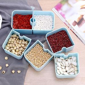 Toptan taşınabilir <span class=keywords><strong>eko</strong></span>-friednly dikdörtgen mühür plastik gıda kabı / plastik saklama kutusu / öğle yemeği kutusu