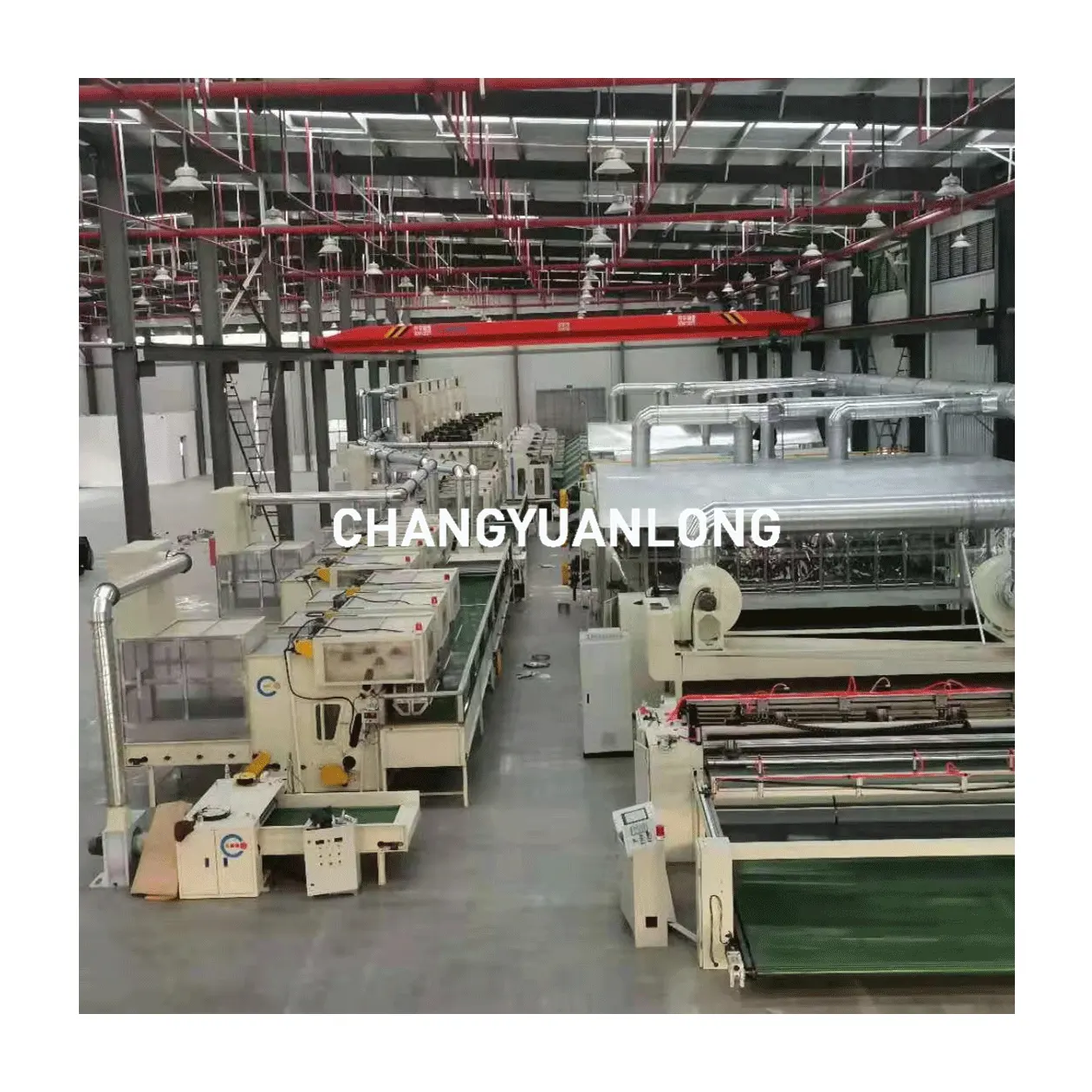 Thermische bonding polyester sheet waddings machine voor verkoop
